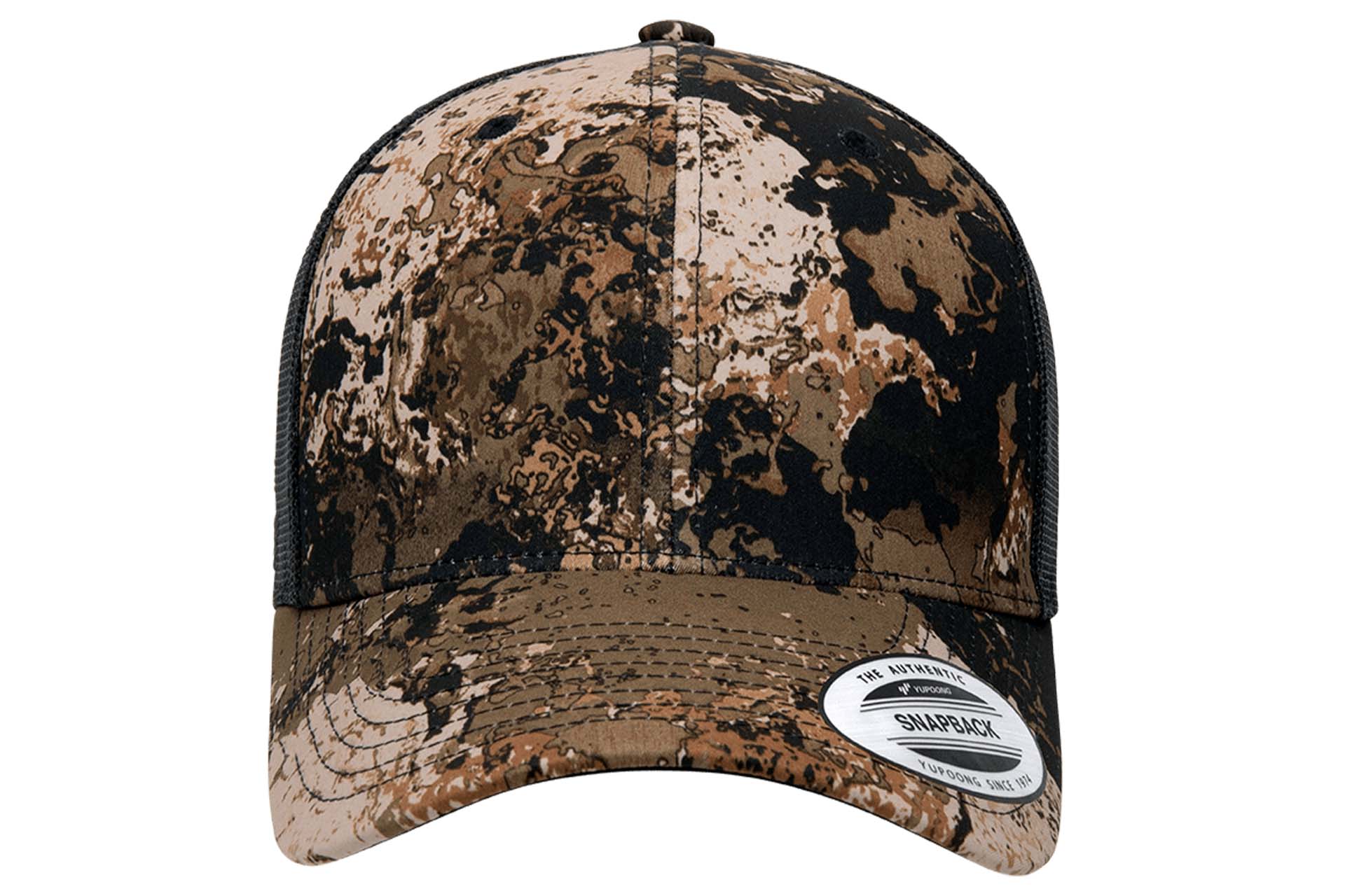 Gorra Flexfit Trucker Snapback Camo 6606VC Wideland